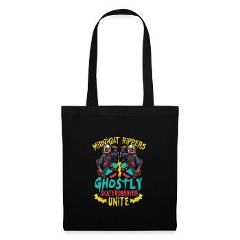 Horror Skateboarder Halloween Skateboard Cadeau - Sac en tissu - noir - Devant