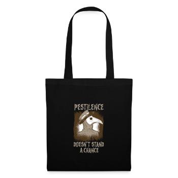 Creepy Halloween horror plague doctor - Tote Bag - black - Front