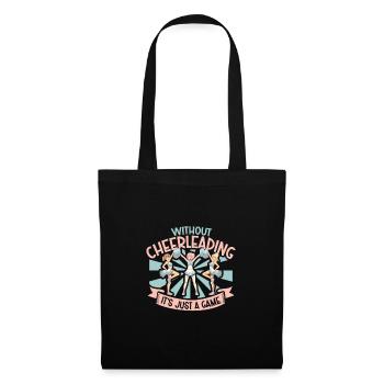 Tenue de pom-pom girl - Sac en tissu - noir - Devant