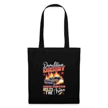 Derby de démonstration Derby de démolition Derby de démolition - Sac en tissu - noir - Devant
