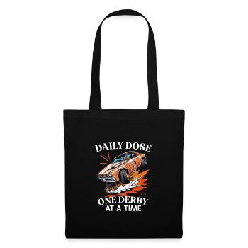Derby de démonstration Derby de démolition Derby de démolition - Sac en tissu - noir - Devant