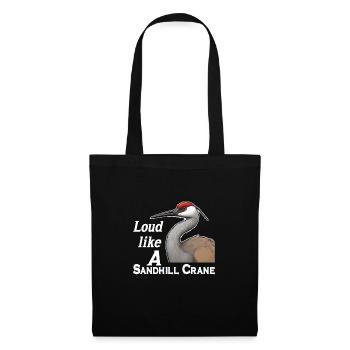 Sandhill Crane Lovers Bird Watching - Tote Bag - black - Front