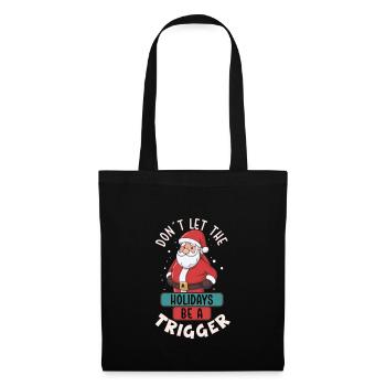 Mental Health Christmas Anti-Christmas - Tote Bag - black - Front