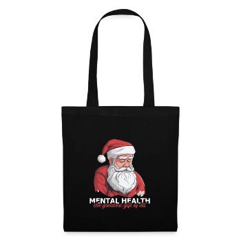 Mental Health Christmas Anti-Christmas - Tote Bag - black - Front