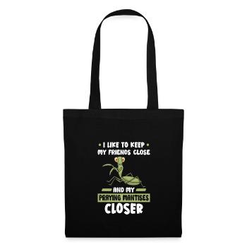 Praying mantis lover, insect enthusiast, - Tote Bag - black - Front