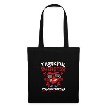 Healthy Heartbeat February Heart Awareness - Tote Bag - black - Front
