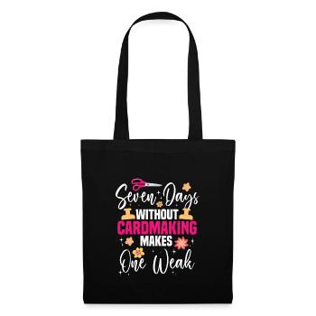 Cardmaker Scrapbooking Card Making Kits For - Tote Bag - black - Front