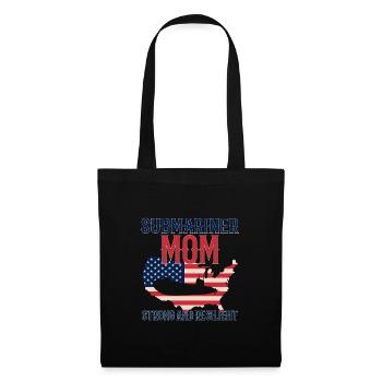 Submariner Submarines Veteran Proud Mom - Tote Bag - black - Front