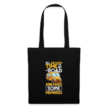 Funny School Bus Driver Appreciation anniversary - Tote Bag - black - Front