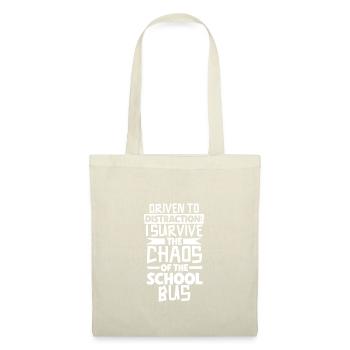 Funny School Bus Driver Appreciation anniversary - Stoffbeutel - Natur - Vorne