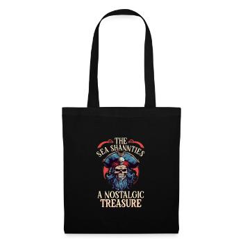 Sailors Sea Shanty Singing Ship Adventures - Sac en tissu - noir - Devant