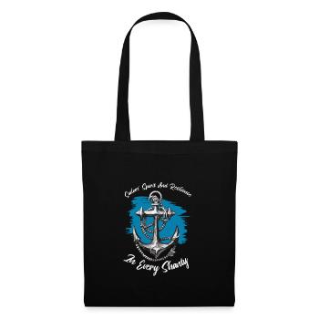 Sailors Sea Shanty Singing Ship Adventures - Sac en tissu - noir - Devant