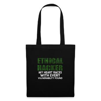 Ethical Hacking Analyst Ethical Cyber Security - Tote Bag - black - Front