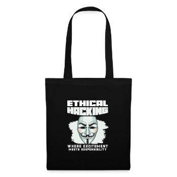 Ethical Hacking Analyst Ethical Cyber Security - Tote Bag - black - Front