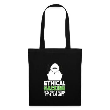 Ethical Hacking Analyst Ethical Cyber Security - Tote Bag - black - Front