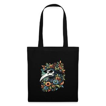Spooky Halloween Horror Plague Doctor - Tote Bag - black - Front
