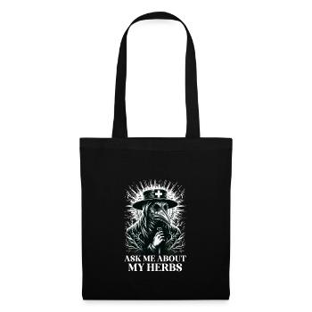 Spooky Halloween Horror Plague Doctor - Tote Bag - black - Front