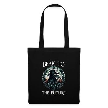 Docteur effrayant de la peste d'horreur d'Halloween - Sac en tissu - noir - Devant