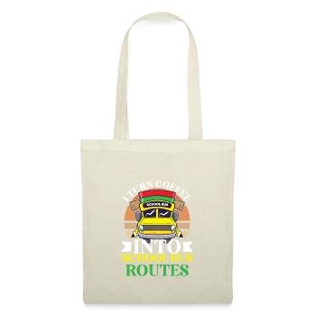 Funny School Bus Driver Appreciation anniversary - Stoffbeutel - Natur - Vorne