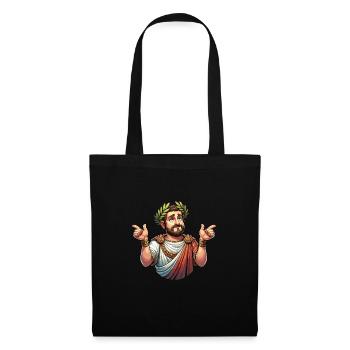 Jules César Histoire romaine Empire romain - Sac en tissu - noir - Devant