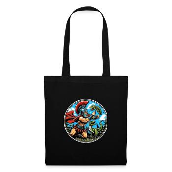 Jules César Histoire romaine Empire romain - Sac en tissu - noir - Devant