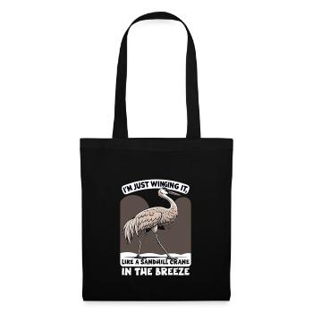 Sandhill Crane Lovers Bird Watching - Tote Bag - black - Front