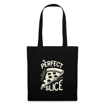 Funny pizza lover pizza enthusiast - Tote Bag - black - Front