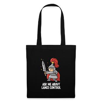 Knight Knight Medieval Renaissance Armor - Tote Bag - black - Front