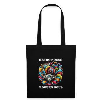 Disques vinyles Lp Collectionneurs Amateurs de disques - Sac en tissu - noir - Devant