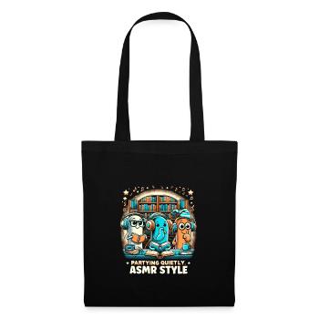 Asmr Whispering Asmr Enthusiast Mindfulness - Tote Bag - black - Front