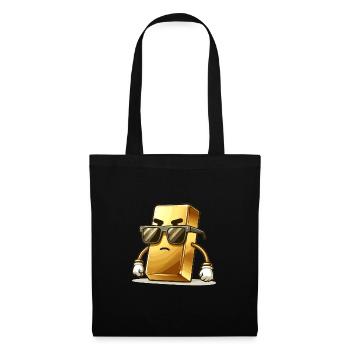 Gold Trader Forex Trader XAUUSD Trader - Stoffbeutel - Schwarz - Vorne