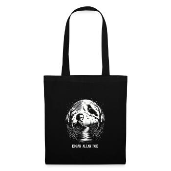 Edgar Allan Poe Fan, Classical Literature, - Tote Bag - black - Front