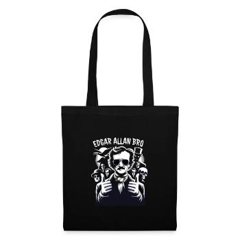 Edgar Allan Poe Fan, Classical Literature, - Tote Bag - black - Front