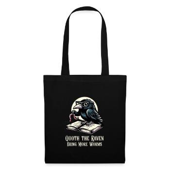 Edgar Allan Poe Fan, Classical Literature, - Tote Bag - black - Front