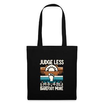 Barefood Lifestlye Ntural Foot Health Foot - Tote Bag - black - Front