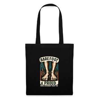 Barefood Lifestlye Ntural Foot Health Foot - Tote Bag - black - Front