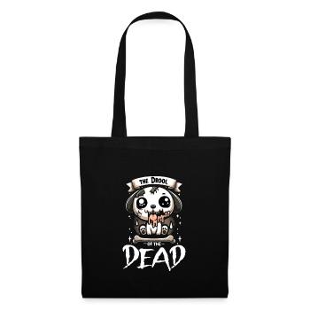 Chien d'horreur Halloween Spooky Dog Lover Chien gothique - Sac en tissu - noir - Devant