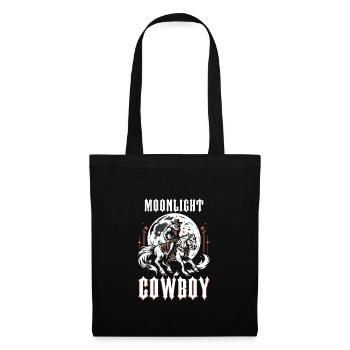 Cowboy Barn Bull Rider Rodeo Country Western - Tote Bag - black - Front