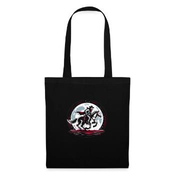 Cowboy Barn Bull Rider Rodeo Country Western - Tote Bag - black - Front
