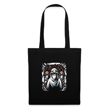Cowboy Barn Bull Rider Rodeo Country Western - Tote Bag - black - Front