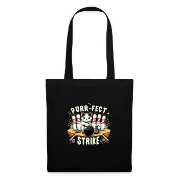 Funny bowling team bowler strike bowling club - Tote Bag - black - Front