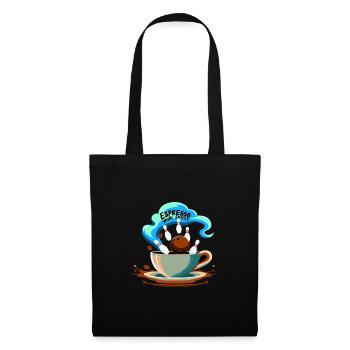 Drôle de bowling équipe bowler grève bowling club - Sac en tissu - noir - Devant