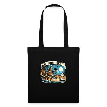 Drôle de bowling équipe bowler grève bowling club - Sac en tissu - noir - Devant
