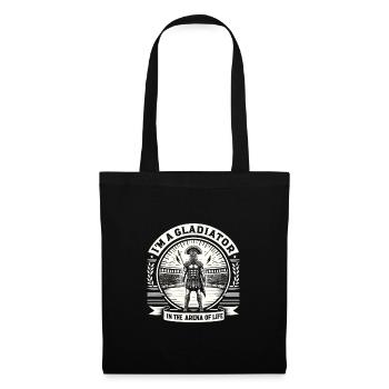 Jules César Histoire romaine Empire romain - Sac en tissu - noir - Devant