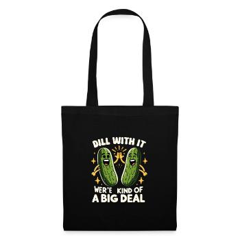 Pickle Lover Funny Pickle Dill Pickle Pickled - Tote Bag - black - Front
