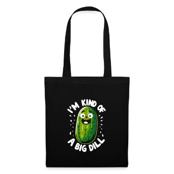 Pickle Lover Funny Pickle Dill Pickle Pickled - Tote Bag - black - Front