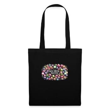 Macaron lovers French macarons - Tote Bag - black - Front