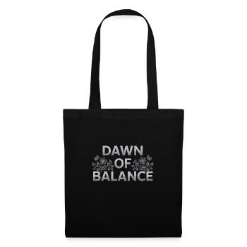 Ostara Eostre équinoxe sorcière déesse païenne rituels - Sac en tissu - noir - Devant