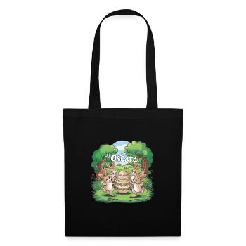 Ostara Eostre équinoxe sorcière déesse païenne rituels - Sac en tissu - noir - Devant