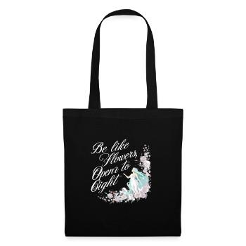 Ostara Eostre équinoxe sorcière déesse païenne rituels - Sac en tissu - noir - Devant